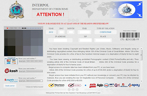 Interpol-virusの画面サンプル